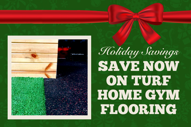 turf home gym flooring